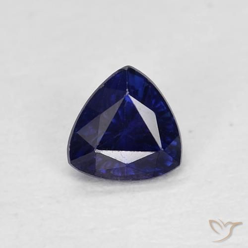 0.39ct 자연스러운 트와일라잇 블루 사파이어, 일조, VVS-VS