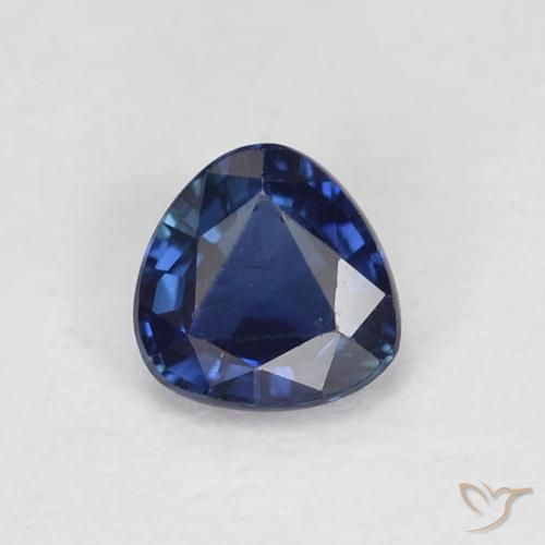 0.45ct 자연스러운 트와일라잇 블루 사파이어, 일조, VVS-VS