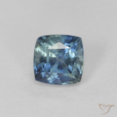 0.83ct 자연스러운 물오리 사파이어, 방석, VVS