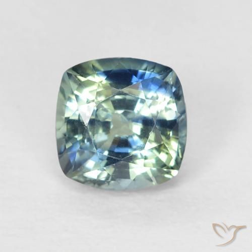 0.67ct 자연스러운 물오리 사파이어, 방석, VS