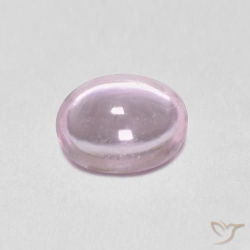 0.51ct 자연스러운 매우 밝은 핑크 톤 사파이어, 타원형, 투명한
