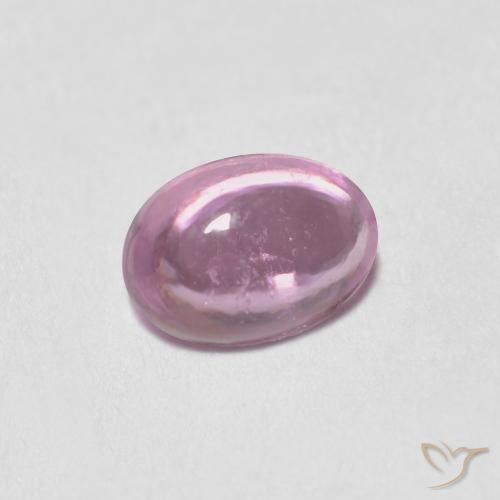 0.49ct 자연스러운 매우 밝은 분홍색 사파이어, 타원형, 투명한