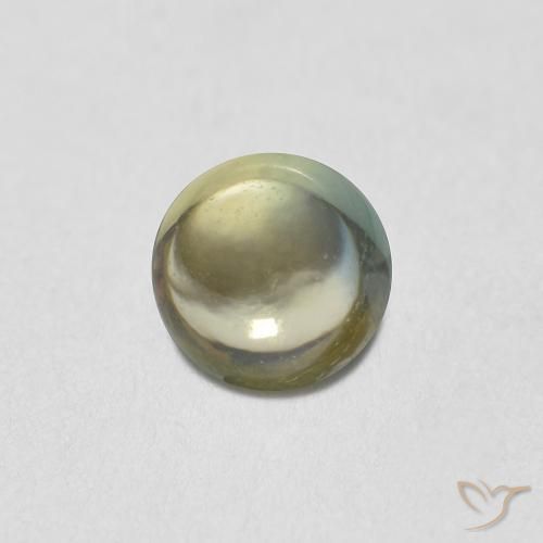 0.35ct 자연스러운 다색 사파이어, 둥근, 투명한, Photo A