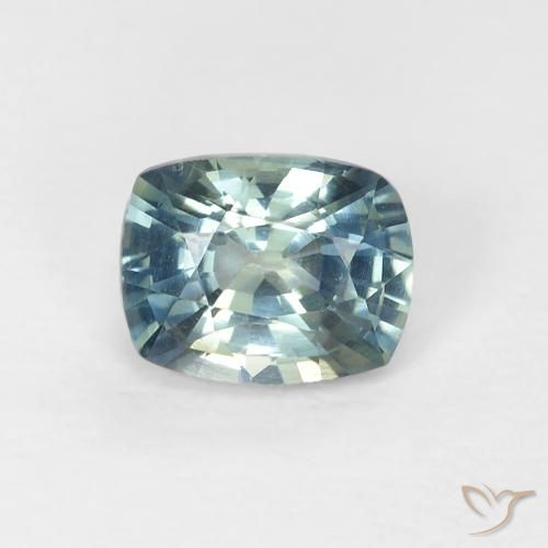 0.74ct 자연스러운 물오리 사파이어, 방석, VVS-VS