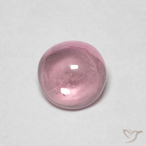 0.49ct 자연스러운 로즈우드 핑크 사파이어, 둥근, 투명한