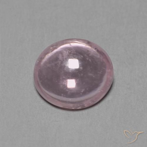 0.54ct 자연스러운 라이트 퍼플 사파이어, 타원형, 투명한