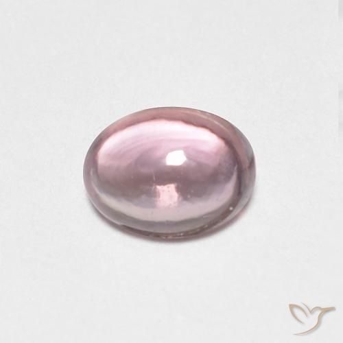 0.49ct 자연스러운 라이트 퍼플 사파이어, 타원형, 투명한