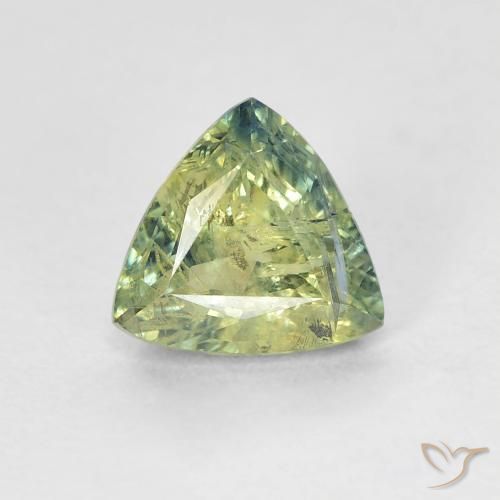 1.04ct 자연스러운 다색 사파이어, 일조, VS-SI
