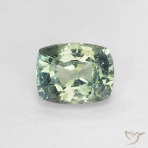 0.62ct 자연스러운 다색 사파이어, 방석, VS
