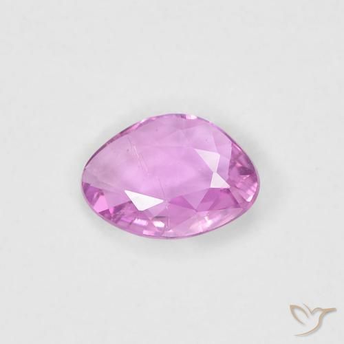 0.42ct 자연스러운 라이트 핑크 사파이어, 팬시한, VS