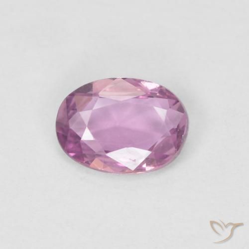 0.47ct 자연스러운 로얄 퍼플 핑크 사파이어, 타원형, VVS-VS