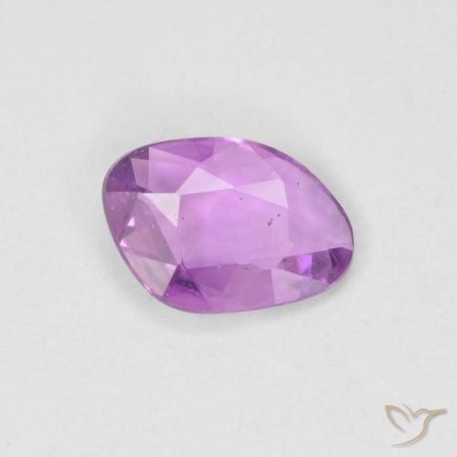 0.41ct 자연스러운 분홍빛이 도는 보라색 사파이어, 팬시한, VVS-VS