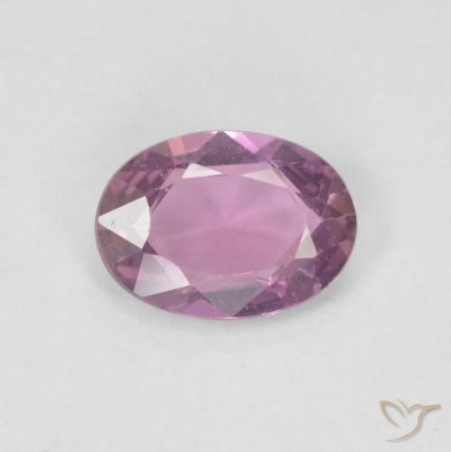 0.75ct 자연스러운 퍼플 핑크 사파이어, 타원형, VS