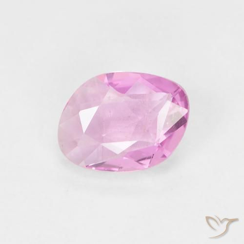 0.55ct 자연스러운 인텐스 핑크 사파이어, 팬시한, VVS