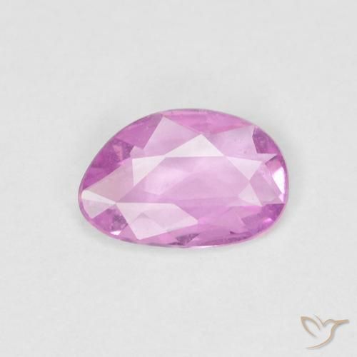 0.40ct 자연스러운 라이트 로얄 퍼플 핑크 사파이어, 팬시한, VS