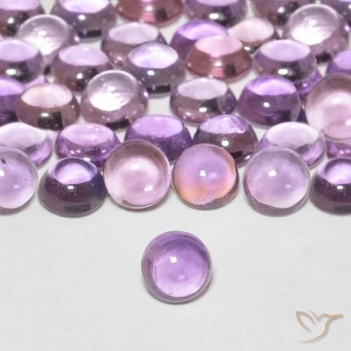 0.27ct 자연스러운 딥 퍼플 사파이어, 둥근, 투명한