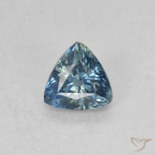 0.50ct 자연스러운 물오리 사파이어, 일조, VS