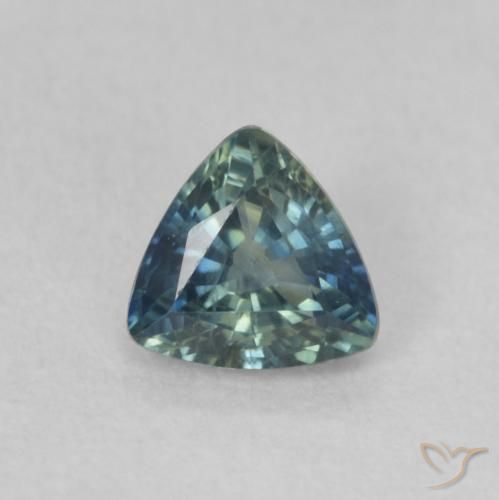 0.48ct 자연스러운 물오리 사파이어, 일조, VVS-VS