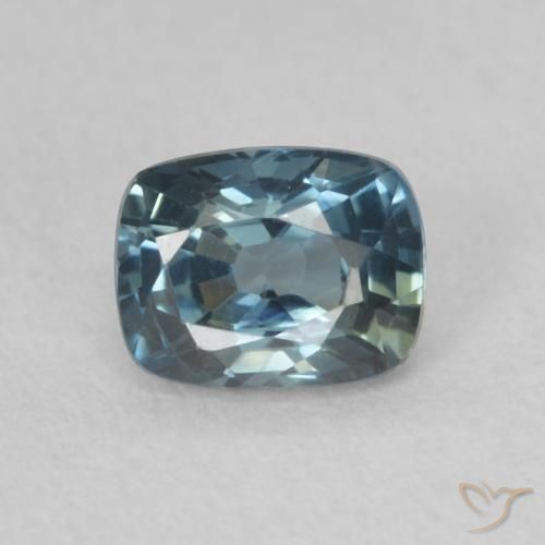 0.70ct 자연스러운 물오리 사파이어, 방석, VVS-VS