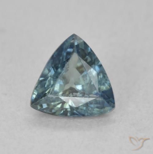 0.58ct 자연스러운 물오리 사파이어, 일조, VS