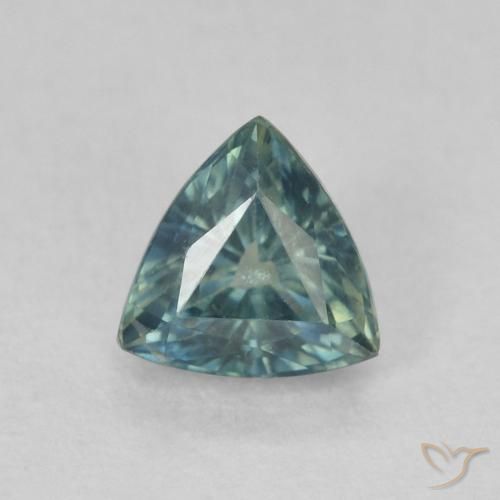 0.73ct 자연스러운 Teal Blue 사파이어, 일조, VS