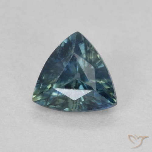 0.46ct 자연스러운 다색 사파이어, 일조, VVS-VS