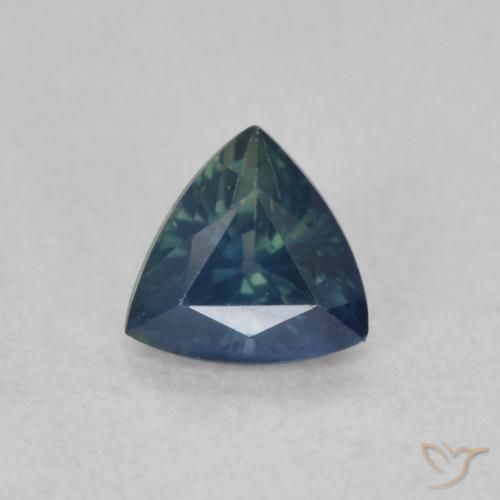 0.45ct 자연스러운 물오리 사파이어, 일조, VVS-VS