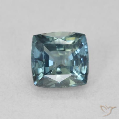 0.64ct 자연스러운 물오리 사파이어, 방석, VS