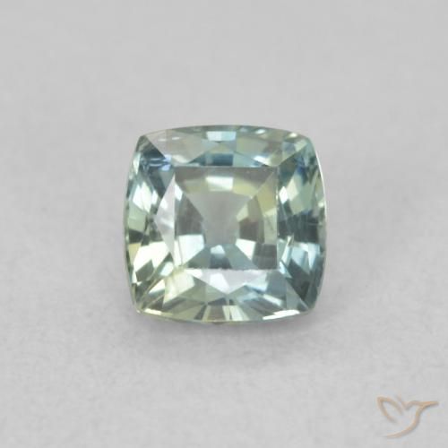 0.57ct 자연스러운 물오리 사파이어, 방석, VS