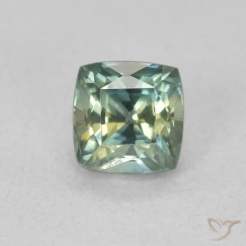 0.67ct 자연스러운 물오리 사파이어, 방석, VS, Photo A