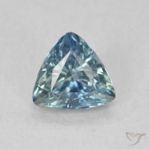 0.63ct 자연스러운 물오리 사파이어, 일조, VS