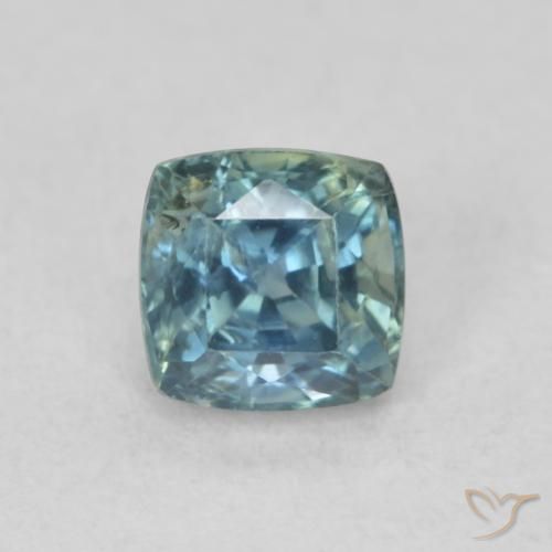 0.69ct 자연스러운 물오리 사파이어, 방석, VS