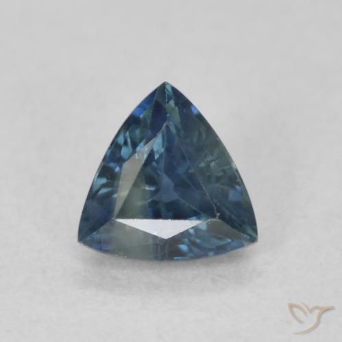 0.55ct 자연스러운 물오리 사파이어, 일조, VS