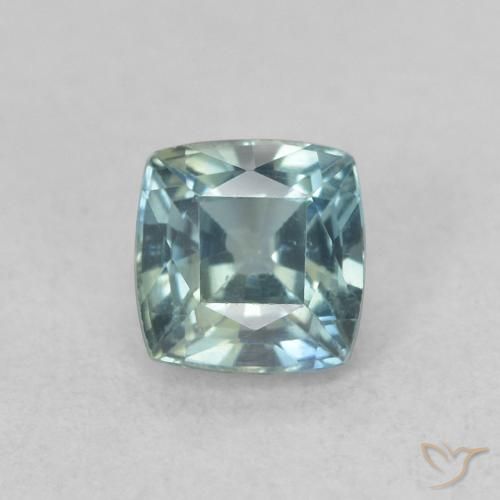 0.60ct 자연스러운 물오리 사파이어, 방석, VS