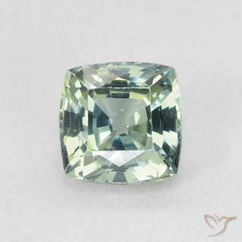 0.68ct 자연스러운 물오리 사파이어, 방석, VVS-VS