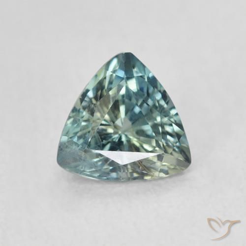 0.74ct 자연스러운 물오리 사파이어, 일조, VS
