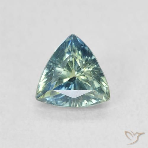 0.54ct 자연스러운 물오리 사파이어, 일조, VVS-VS