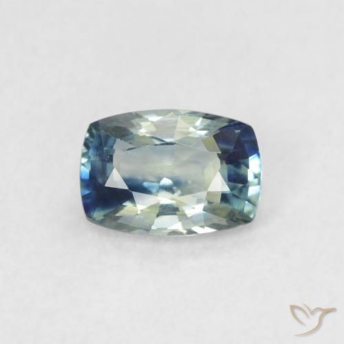 0.62ct 자연스러운 물오리 사파이어, 방석, VVS-VS