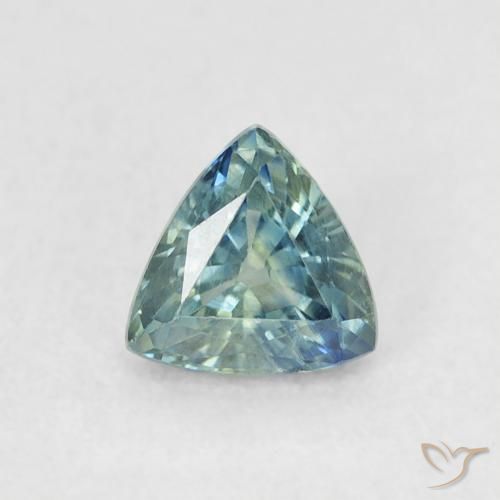 0.55ct 자연스러운 물오리 사파이어, 일조, VVS-VS