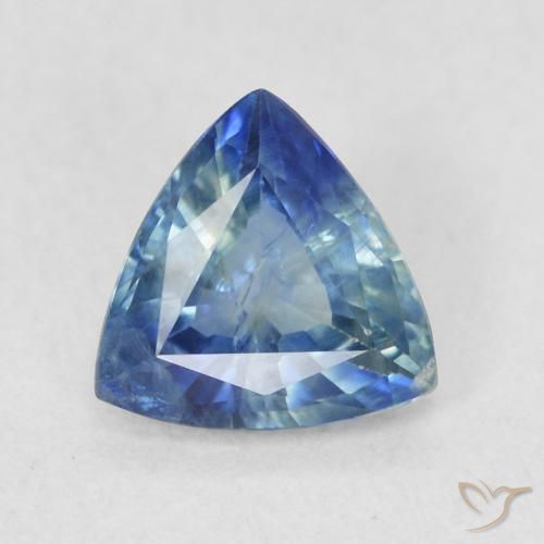 0.78ct 자연스러운 물오리 사파이어, 일조, VS