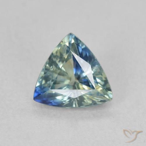0.54ct 자연스러운 물오리 사파이어, 일조, VVS-VS