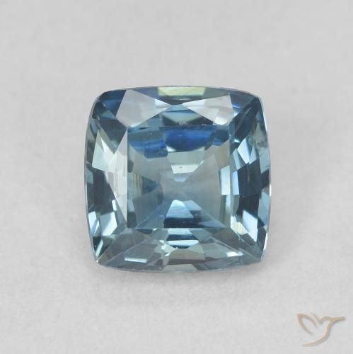 0.72ct 자연스러운 물오리 사파이어, 방석, VVS-VS