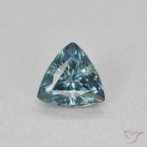 0.54ct 자연스러운 물오리 사파이어, 일조, VVS