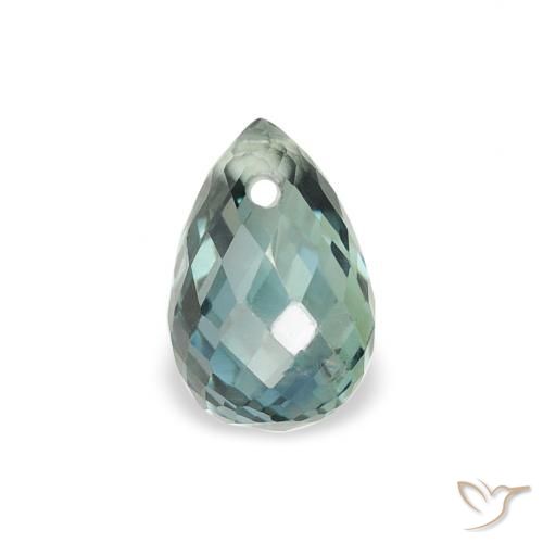 0.64ct 자연스러운 물오리 사파이어, 브리올레트, VS