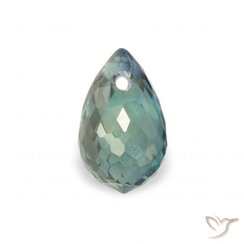 0.47ct 자연스러운 물오리 사파이어, 브리올레트, VS