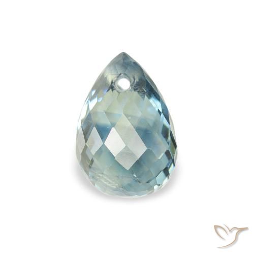 1.17ct 자연스러운 물오리 사파이어, 브리올레트, VS