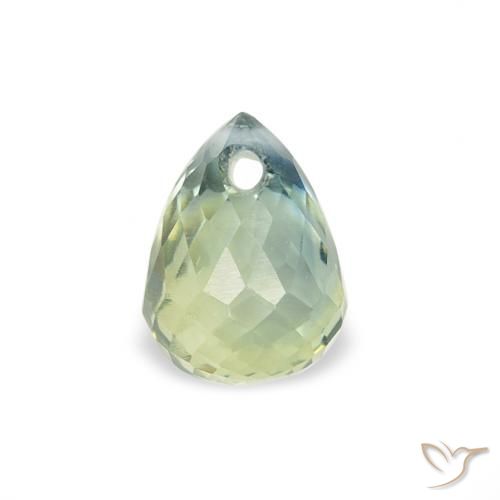 0.73ct 자연스러운 물오리 사파이어, 브리올레트, VS