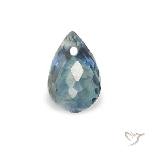0.52ct 자연스러운 물오리 사파이어, 브리올레트, VS