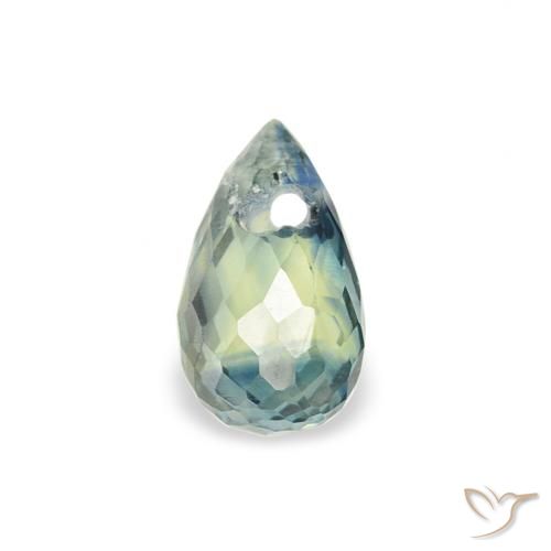 0.54ct 자연스러운 물오리 사파이어, 브리올레트, VS