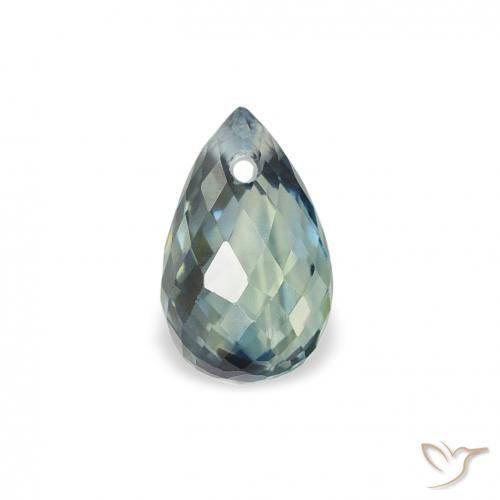 0.83ct 자연스러운 물오리 사파이어, 브리올레트, VS